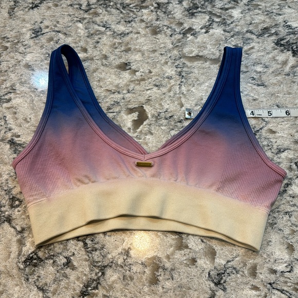 L*space | NWOT Ribbed Ombré Work It Bra Size M Medium L Large - Picture 11 of 16